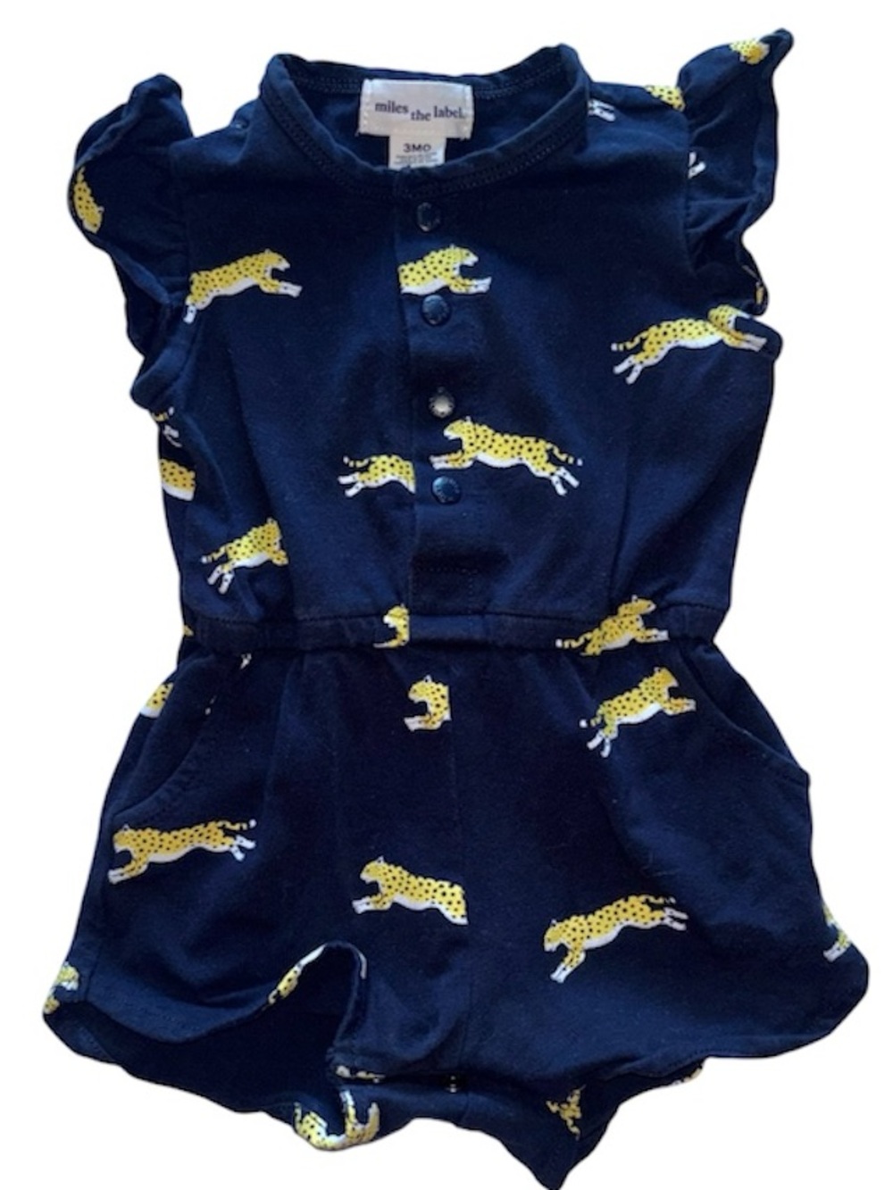 MILES THE LABEL ROMPER - Picture 1 of 8